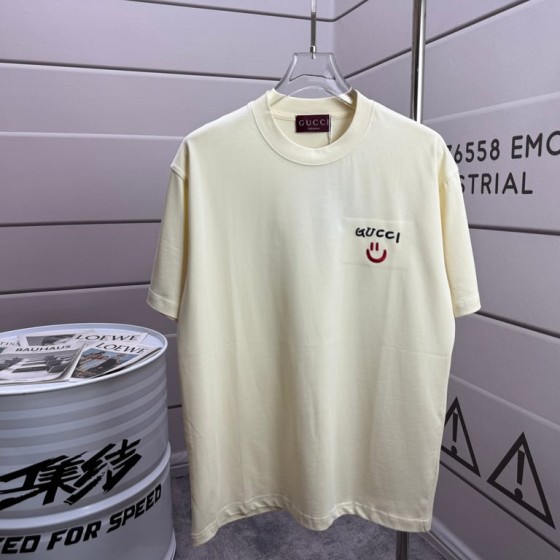 Gucci Early Spring Collection High-Weight Short-Sleeve